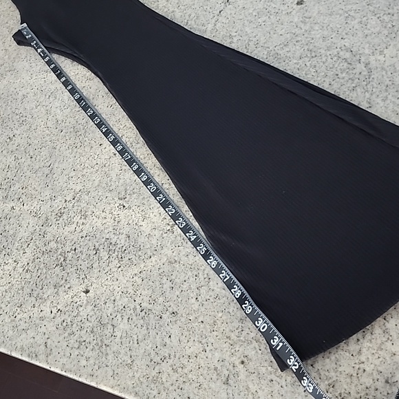 Boyed black, ribbed, flare leg legging! - Picture 10 of 10